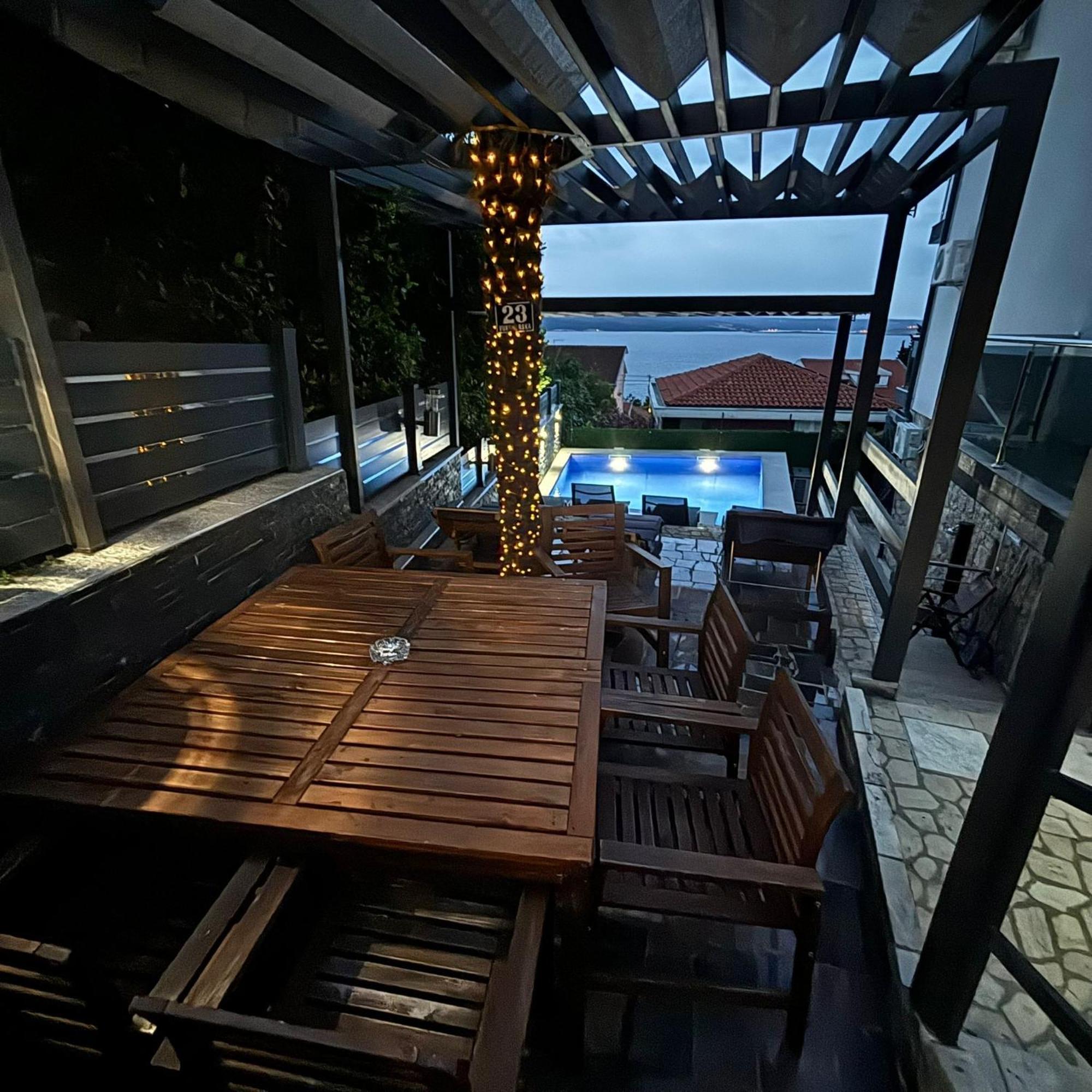 Apartments Blazevic, Heated Pool&Jacuzzi Dramalj Exterior foto